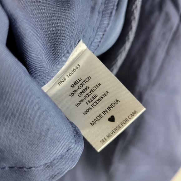 New Amuse Society Seabreeze Embroidered Button Up Lightweight Quilted Jacket - Picture 13 of 13